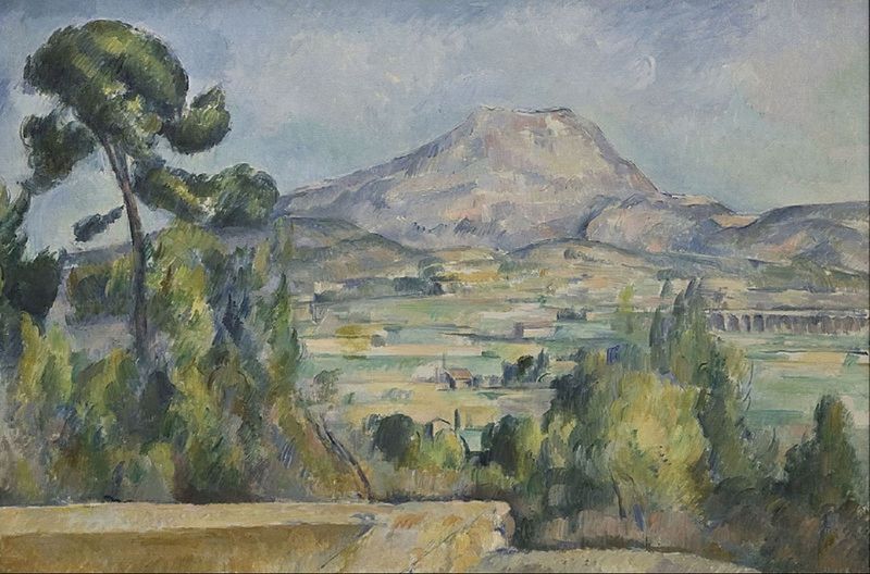 French painter Paul Cezanne's 