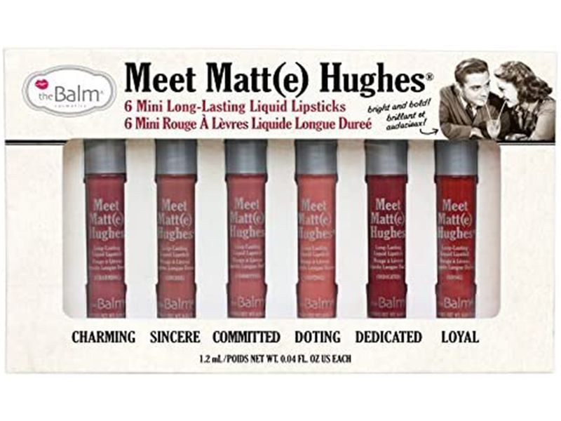 theBalm Mini Meet Matt(e) Hughes Liquid Lipstick Set