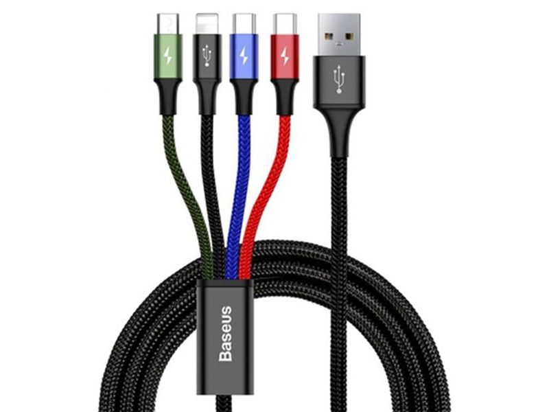 Baseus 4-in-1 Rapid Series Fast Charging Cable