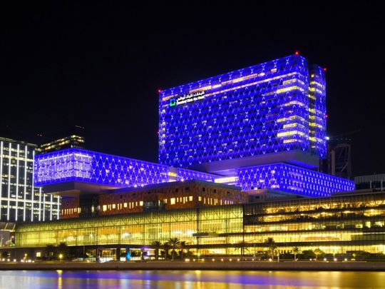 file-pic-of-Cleveland-Clinic-Abu-Dhabi-in-blue-for-World-Diabetes-Day-1668339539265