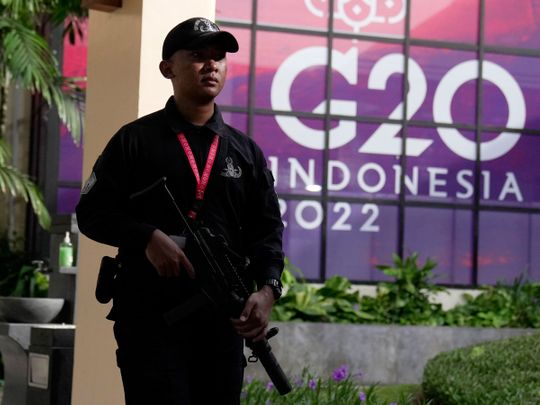 G20 leaders summit, in Nusa Dua, Bali, Indonesia