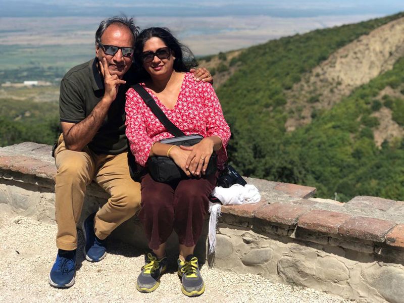Balaji and Priya, an Indian expat couple based in Dubai