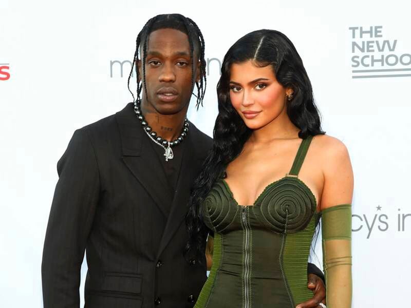 Kylie Jenner welcomed a son with partner Travis Scott 