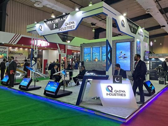 Pakistan-opened-its-largest-defence-expo-IDEAS-2022-on-November-15-2022-showcasing-its-advanced-fighter-jet-drones-and-latest-weapon-system.-Image-Credit---Supplied-1668525373622