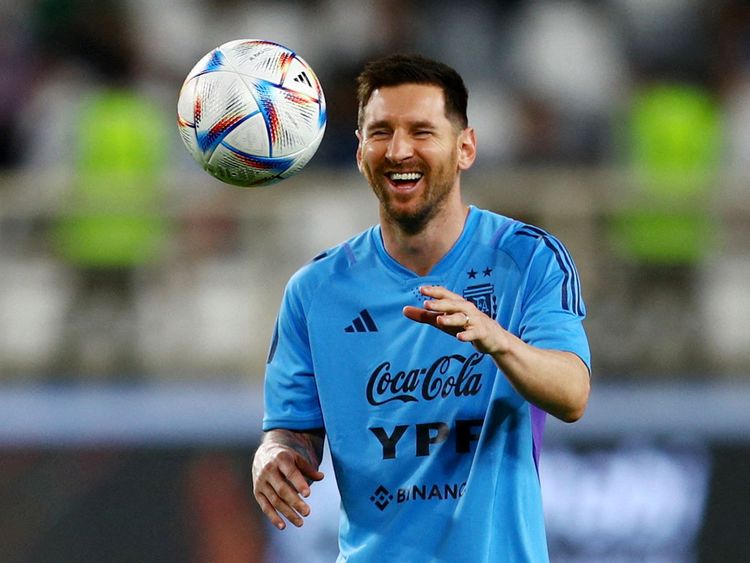 Lionel Messi and Cristiano Ronaldo play together ahead of the Qatar 2022  FIFA World Cup