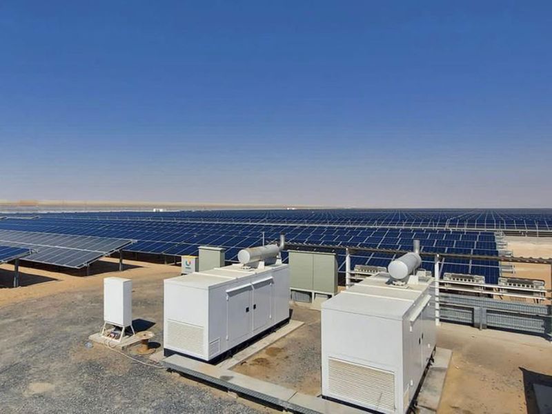 noor energy 1 system at mbr solar park in dubai