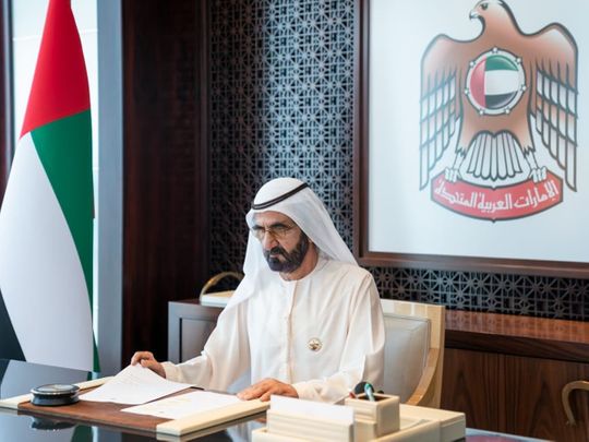 His Highness Sheikh Mohammed bin Rashid Al Maktoum, Vice-President and Prime Minister of the UAE and Ruler of Dubai 
