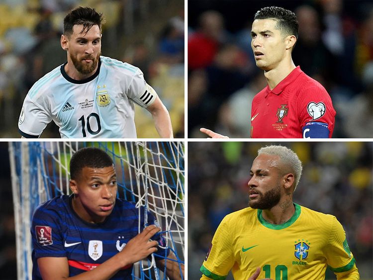 Cristiano Ronaldo, Lionel Messi, Neymar or Kylian Mbappe? Top 10 social  media stars at the FIFA World Cup Qatar 2022