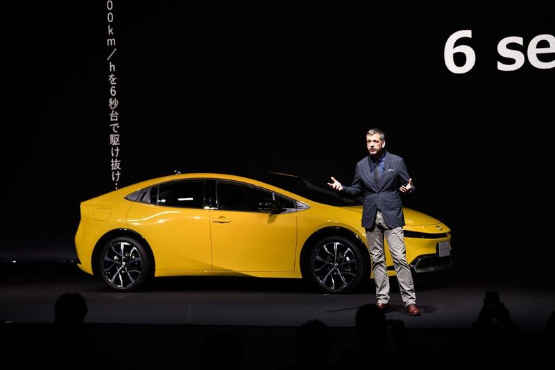 Prius 5th generation Simon Humphries, head of Toyota and Lexus Global Design, 