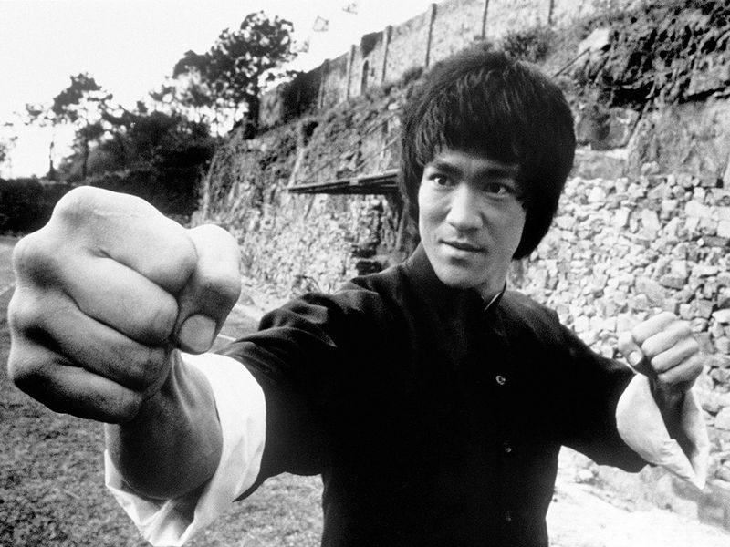 Actor and kung-fu expert Bruce Lee
