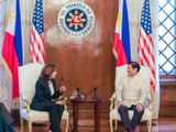 Philippine President Marcos with US VP Harris
