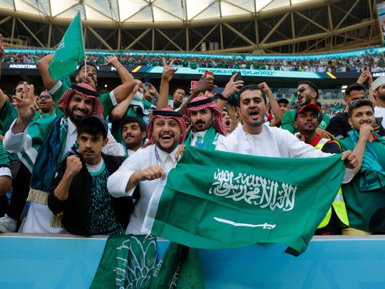 Saudi Arabia supporters