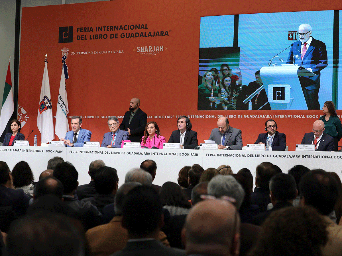 bodour and fahim at fil 2022 in mexico
