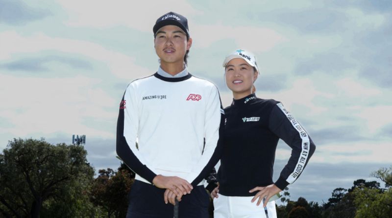 Sport - Golf - Min Woo Lee and Minjee Lee