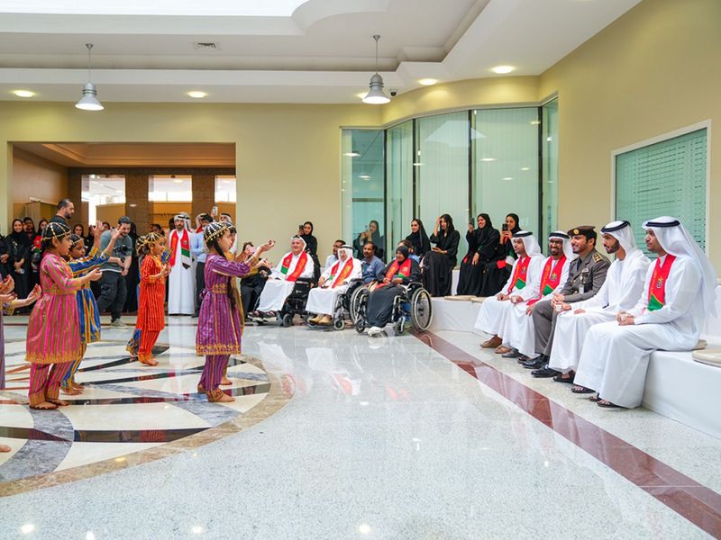 sharjah airport 51st National Day celebration