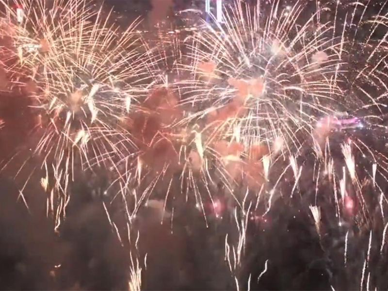 Spectacular fireworks light up Abu Dhabi skyline celebrating UAE’s 51st National Day