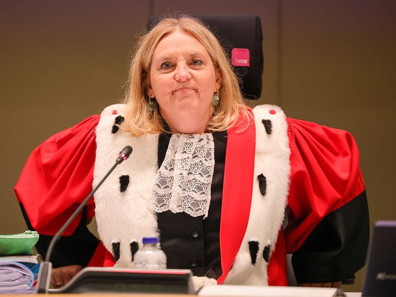 OPN BRUSSELS Chairwoman of the court Laurence Massart 