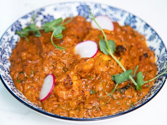 Chicken tikka curry