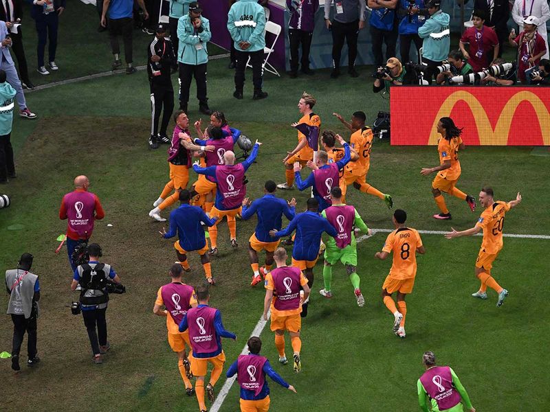 Netherlands players vs Argentina