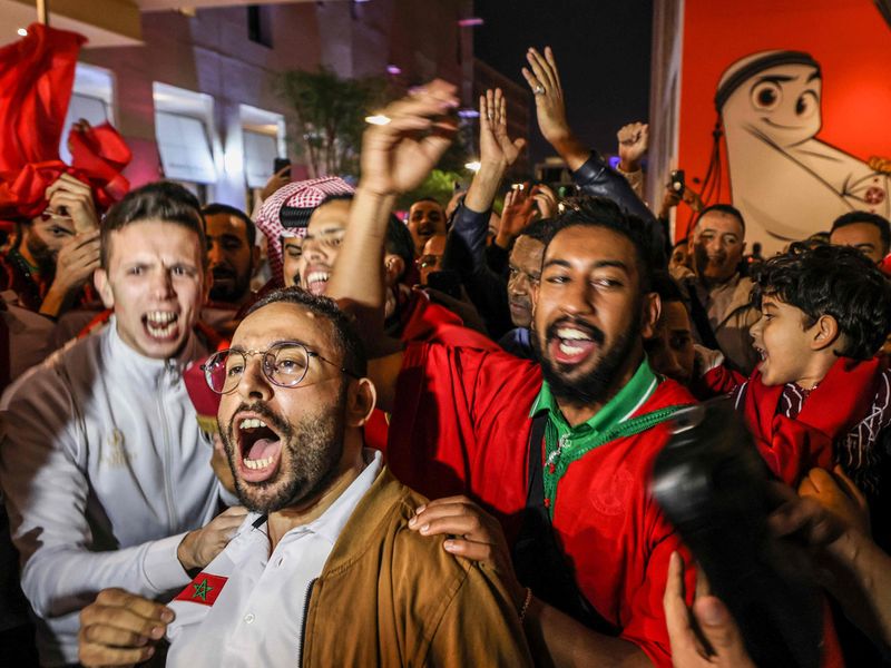 Morocco fans