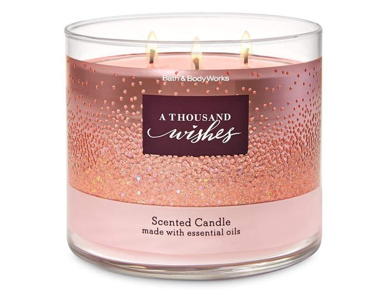 Bath & Body Works A Thousand Wishes 3-Wick Candle