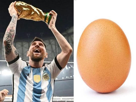Messi's photo overtakes egg as Instagram's most-liked post
