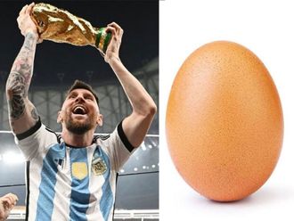 Messi overtakes egg as Instagram's most-liked post