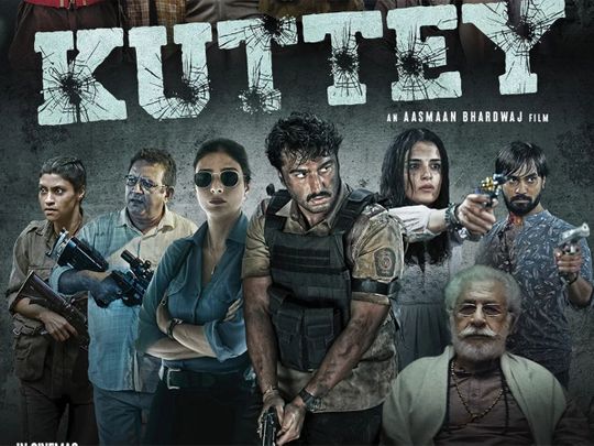 The poster for 'Kuttey'