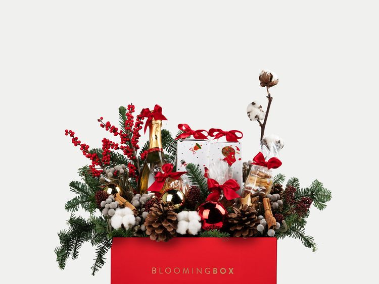 Forrey & Galland Christmas Sparkle Hamper from BloomingBox.com AED 590