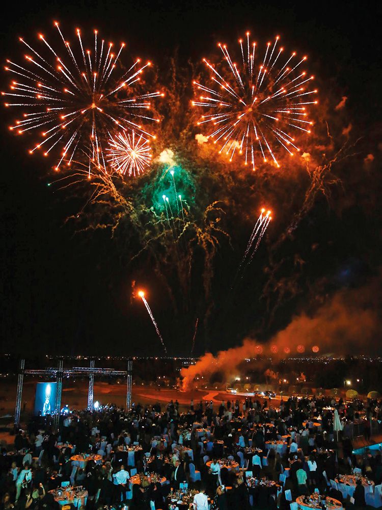 Fireworks at Jumeirah Golf Estates New_