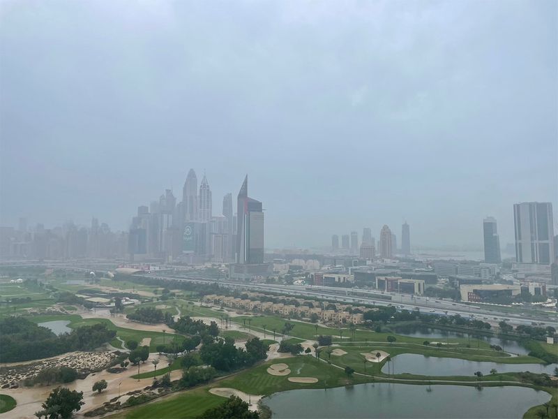 Rains in Dubai 