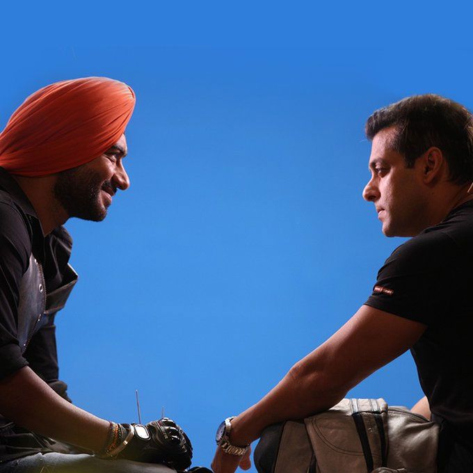 Salman Khan and Ajay Devgn