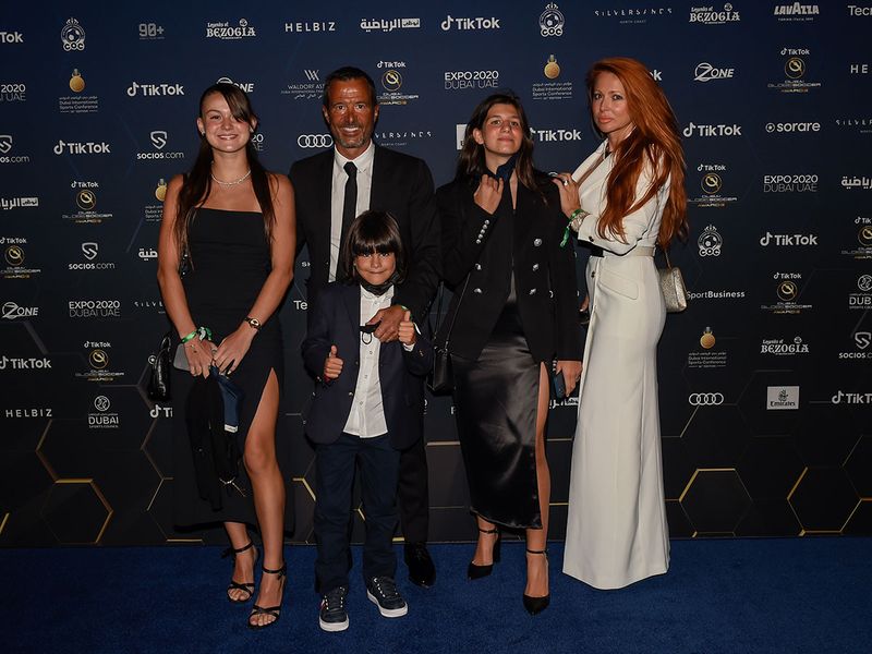 Jorge Mendes arrives at The Globe Soccer Awards in Dubai 