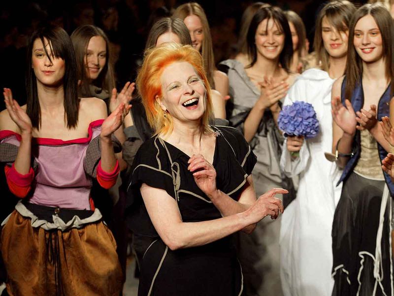 British designer Vivienne Westwood