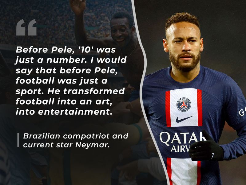 Neymar says Pele changed football: He's gone but his magic remains -  Futbol on FanNation