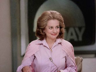 Newswoman Barbara Walters is seen on NBC-TV's Today Show on June 3, 1976. Walters, a superstar and pioneer in TV news, has died, according to ABC News on Friday, Dec. 30, 2022.
