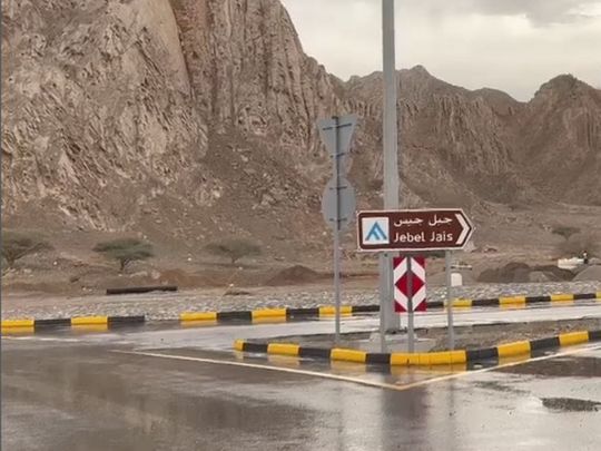 Parts of UAE welcomed the first rain of 2023