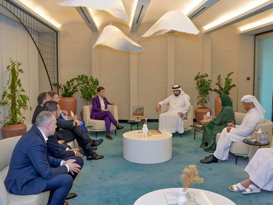 الإمارات: التقى أحمد بن محمد رئيس وزراء صربيا في دبي