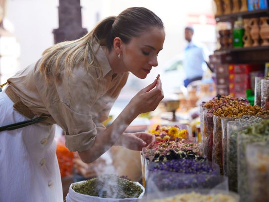Stock UAE tourism shopping economy