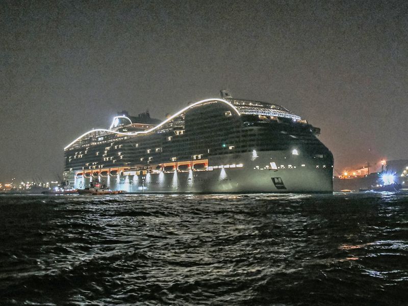 Saudi first cruise ship