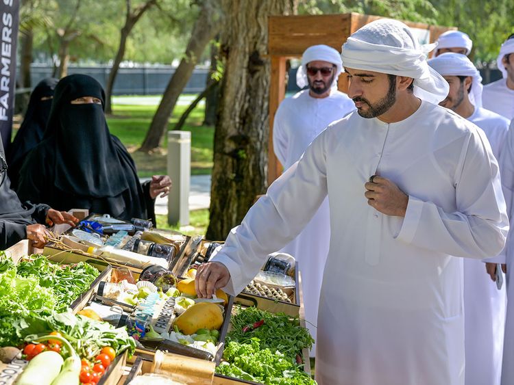 H.H. Sheikh Hamdan Launches Dubai Farms Initiative