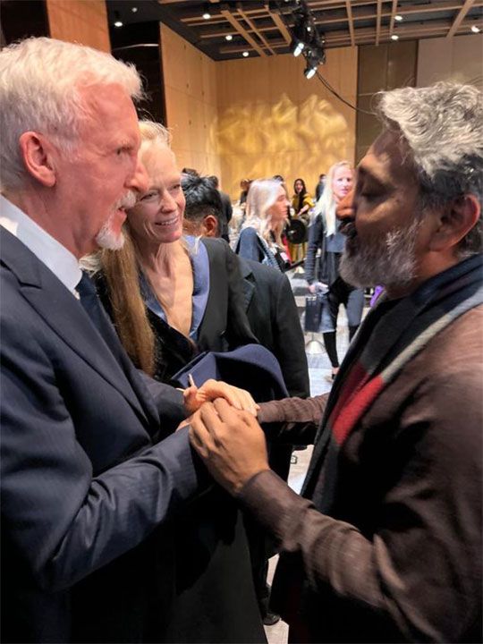 Director James Cameron showered praise on SS Rajamouli's RRR after the movie bagged 2 awards at Critics Choice Awards 2023