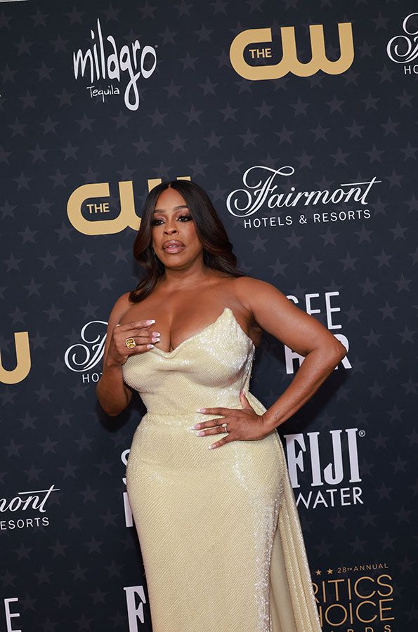 Niecy Nash attends the 28th annual Critics Choice Awards in Los Angeles, California, U.S., January 15, 2023. 