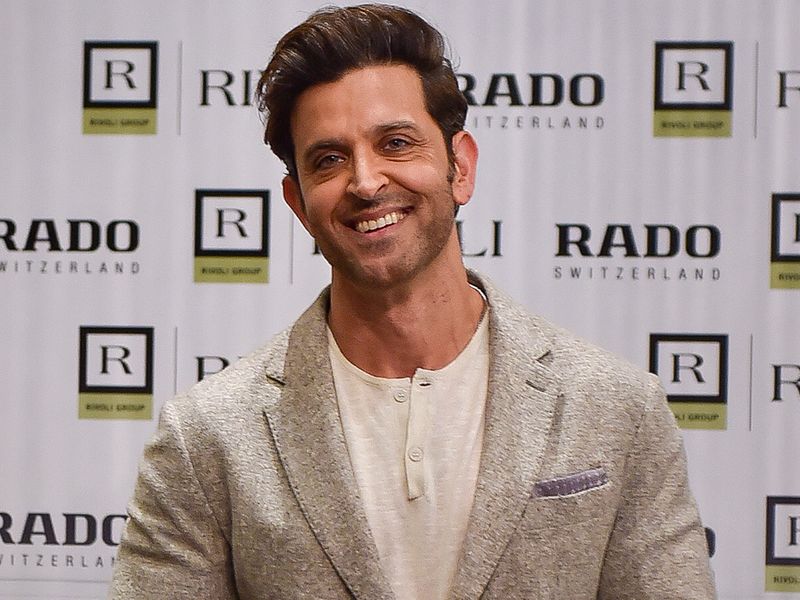 Bollywood actor Hrithik Roshan unveils the special edition Rado watch in Dubai on January 17