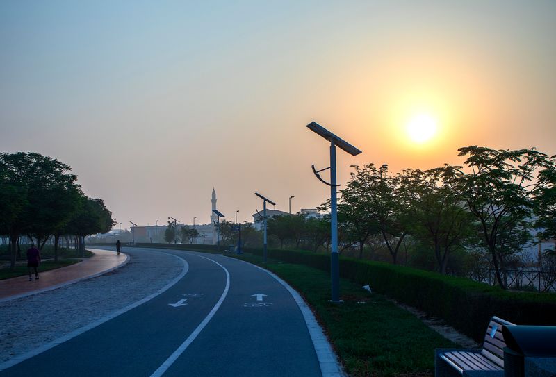 Al Warqa cycling track 