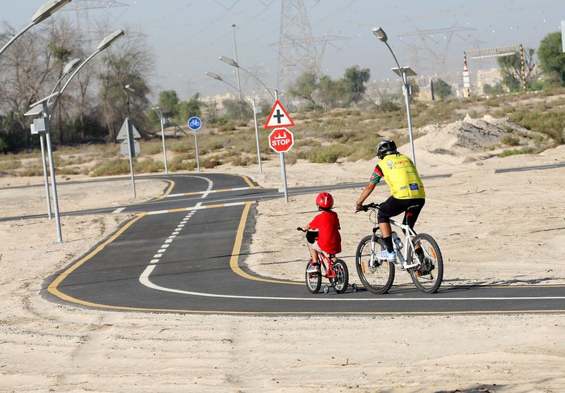Nad Al Sheba cycling track 