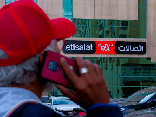 STOCK e& (formerly known as Etisalat Group) 