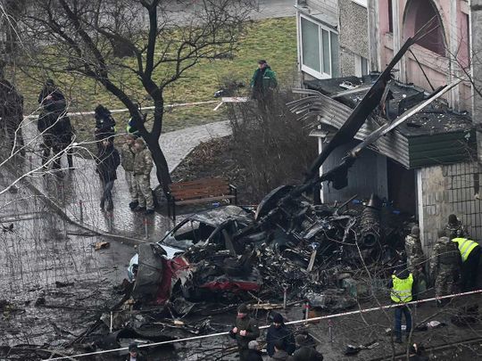 Ukraine helicopter crash