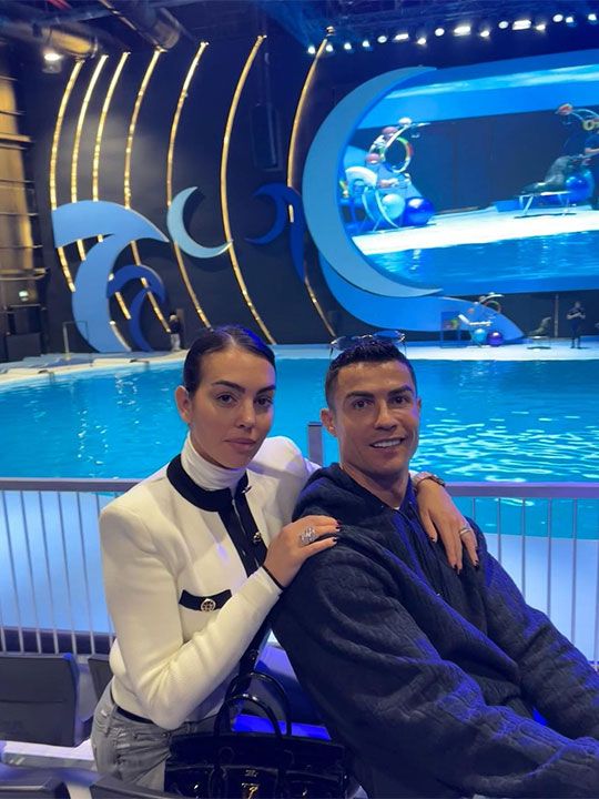 Cristiano Ronaldo and Georgina Rodriguez in Saudi Arabia 