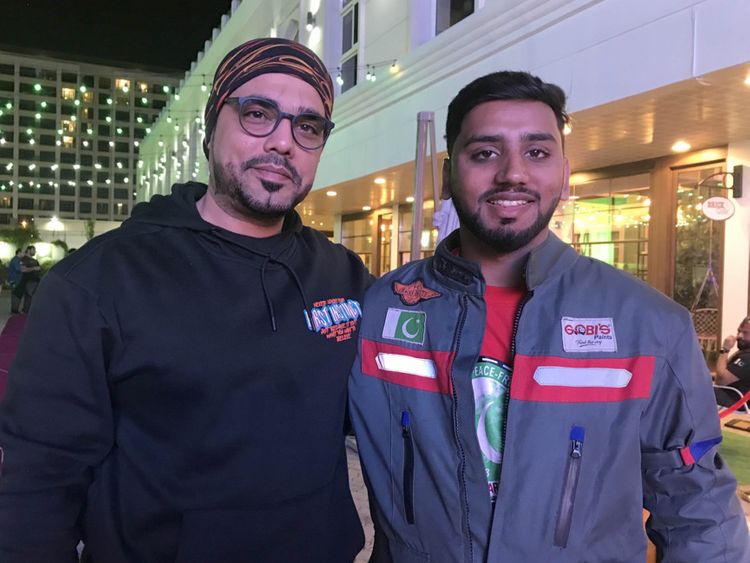 Abdullah Zahid_right_with Nadeem_member of Pakistani Riders Group Dubai_photo by Angel-1674279978323